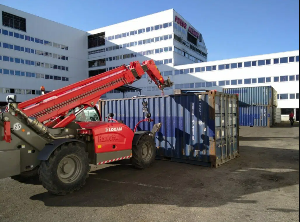 Exemple de contanier occasion